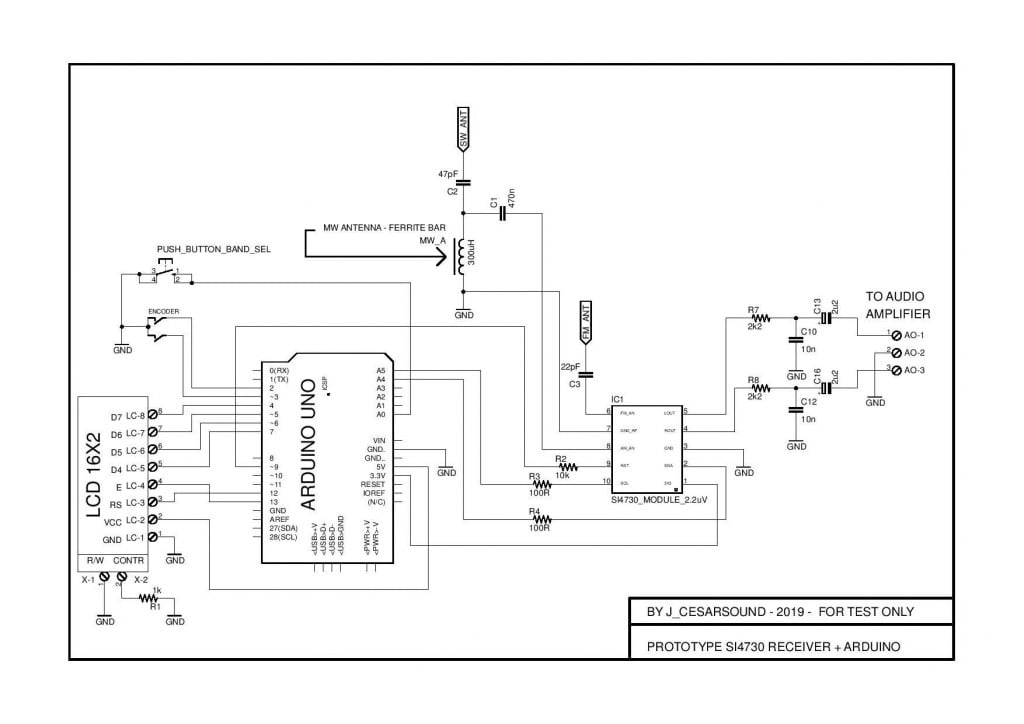 Arduino All Band Receiver LW, MW, SW, FM with improved code | Arduino ...