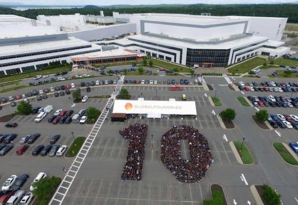 GlobalFoundries fabrication plant.