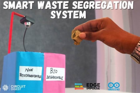 AI Waste Segregation System Using Arduino