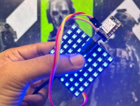 Control NeoPixels via Web Bluetooth using Xiao nRF52840 Sens