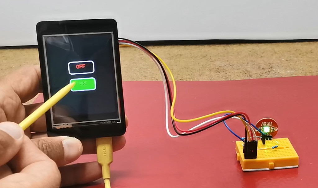 ELECROW Crow Panel 2.8-ESP32 HMI Display - simple TFT_eSPI examples ...
