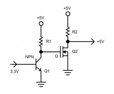 How to Use a Logic Level Shifter Circuit for Components With Different Voltages