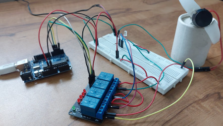 Arduino 4-Channel Relay Control Project