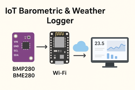 IoT Barometric & Weather Logger with BMP280 / BME280 + Dashboard
