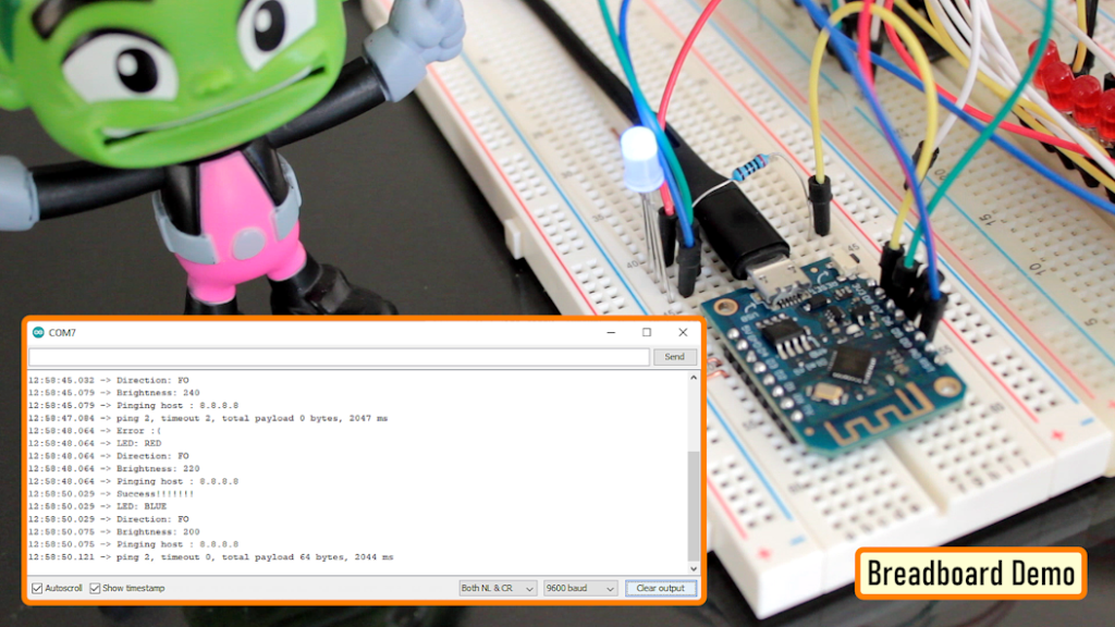 Destiny Internet Ghost - Internet Notifier | Arduino | Maker Pro